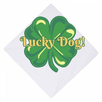 Lucky Dog Pet Bandana Dog Bandana