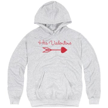 His Valentine Unisex Hanes Ultimate Cotton Heavyweight Hoodie