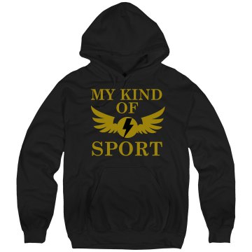 My Kind Of Sport Unisex Hanes Ultimate Cotton Heavyweight Hoodie
