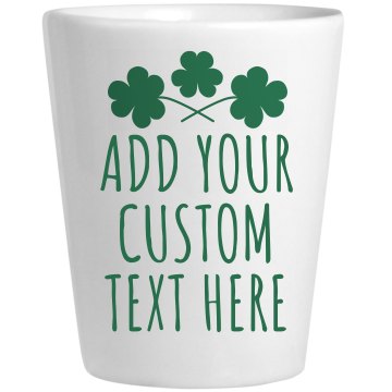 Delicious Shot Glass Ceramic Shotglass