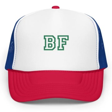 BF Trucker Hat KC Caps Poly-Foam Snapback Trucker Hat