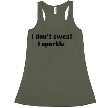 I Sparkle Rhinestone Misses American Apparel Neon Oversized Crop Tank