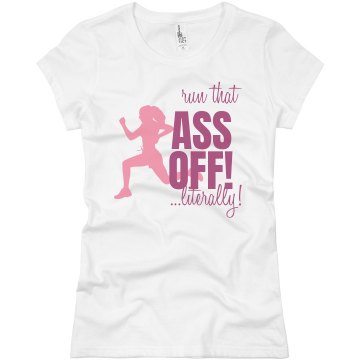 Run Like A Mother Junior Fit Basic Bella Favorite Tee