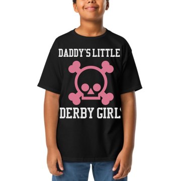 Daddy's Derby Girl Youth Gildan Ultra Cotton Crew Neck Tee