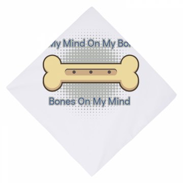 Mind On My Bones Dog Bandana