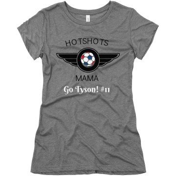 Soccer Mom Tee Junior Fit Bella Triblend Tee