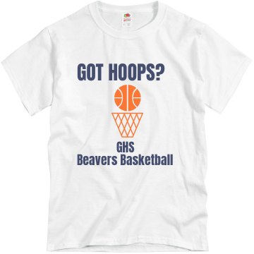Got Hoops T-Shirt Unisex Basic Gildan Heavy Cotton Crew Neck Tee