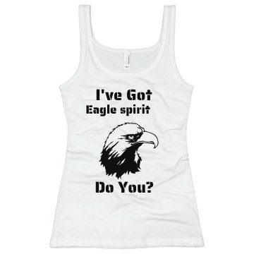 Eagle Spirit Junior Fit Bella Longer Length 1x1 Rib Tank Top