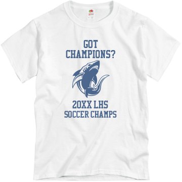 Got Champions? Unisex Basic Gildan Heavy Cotton Crew Neck Tee