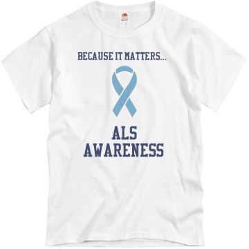 Because It Matters...ALS Unisex Basic Gildan Heavy Cotton Crew Neck Tee