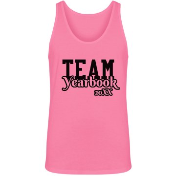 Team Yearbook 2013 Unisex American Apparel Neon Tank