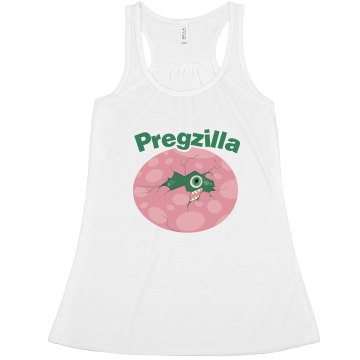 Pregzilla Maternity Junior Fit Bella Sheer Longer Length Rib Tee