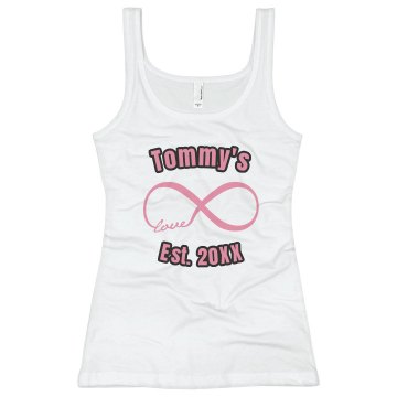 Tommy's Love Infinity Bella Junior Fit Contrast Satin Trim Cami