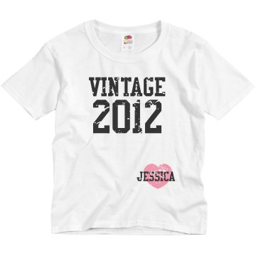 Vintage 2003 Distressed Youth Basic Gildan Ultra Cotton Crew Neck Tee