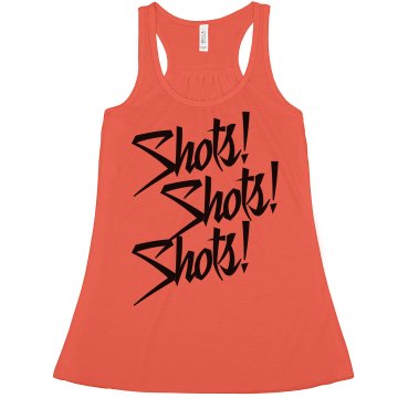 Shots! Shots! Shots! Misses American Apparel Neon Oversized Crop Tank