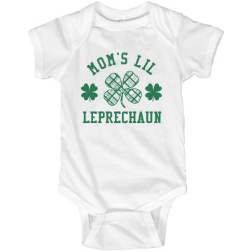 Lil' Leprechaun Infant Rabbit Skins Lap Shoulder Creeper