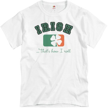 Irish Unisex Basic Gildan Heavy Cotton Crew Neck Tee