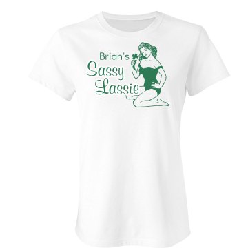 Sassy Lassie Junior Fit Bella Sheer Longer Length Rib Tee