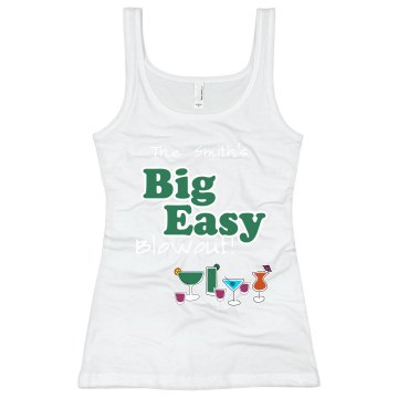 Big Easy Tank Junior Fit Bella Longer Length 1x1 Rib Tank Top