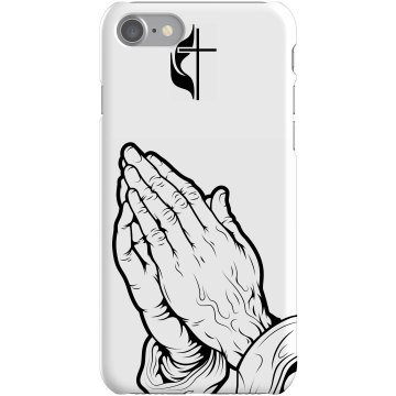 Praying To Cross iPhone Plastic iPhone 5 Case Black