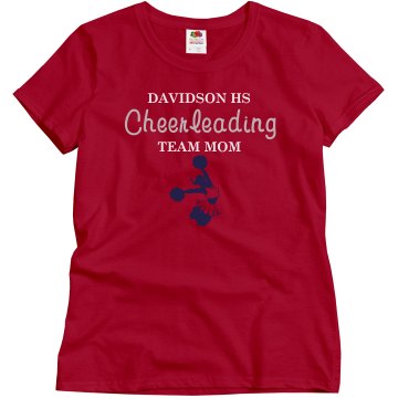 Davidson HS Team Mom Misses Relaxed Fit Gildan Ultra Cotton Tee