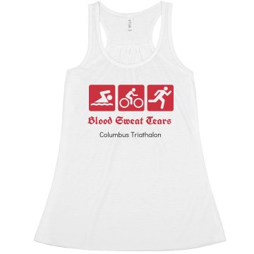 Blood Sweat Tears Misses Relaxed Fit Anvil Heavyweight Tank Top