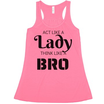 Think Like A Bro Misses American Apparel Neon Oversized Crop Tank