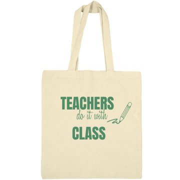 Teacher Bag Liberty Bags Canvas Bargain Tote Bag