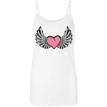 Jon's Valentine Cami Junior Fit Bella Sheer Jersey Longer Length Tank Top