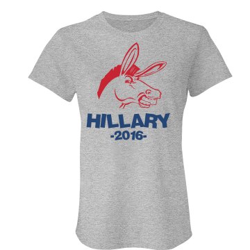 Anti Obama 2012 Junior Fit Bella Crewneck Jersey Tee