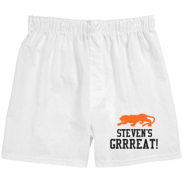 Steven's Great Boxers Unisex Robinson Boxer Shorts