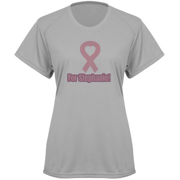 Steph Breast Cancer Walk Paragon Women's Performance Tee