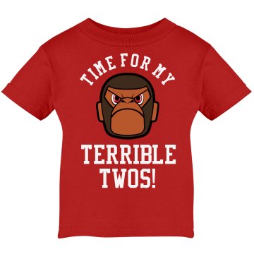 Terrible Twos Infant Rabbit Skins Lap Shoulder Tee