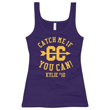 Catch Me Cross Country Junior Fit Bella Longer Length 1x1 Rib Tank Top