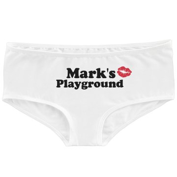 Mark's Playground Bella Contrast Satin Trim Thong