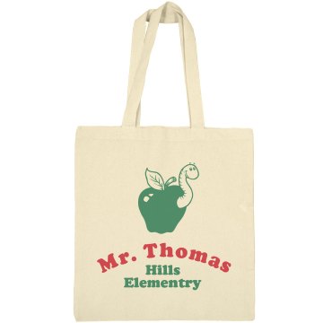 Teacher Tote Liberty Bags Canvas Bargain Tote Bag