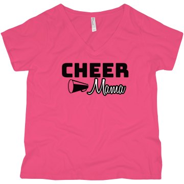 Cheer Mom Junior Fit American Apparel Fine Jersey Tee