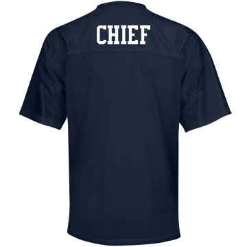 Fire Chief Jersey w/back Unisex Augusta Replica Football Jersey