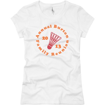 Annual Family Reunion Junior Fit Basic Bella Favorite Tee