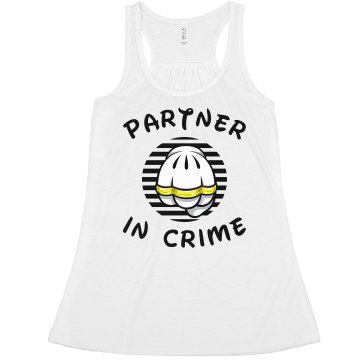 Partner In Crime 2 Misses Bella Flowy Boxy Lightweight Crop Tank