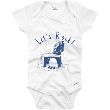Let's Rock Baby Onesie Infant Gerber Onesies