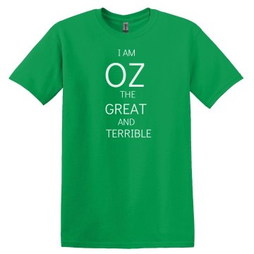 The Great and Terrible Unisex Gildan Heavy Cotton Crew Neck Tee