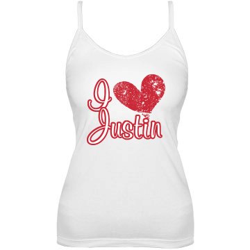 I Heart Justin Bella Junior Fit Bra Cami