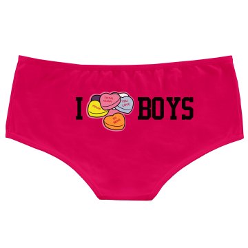 I Heart Boys Bella Logan Boyfriend Brief