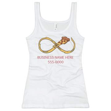 Pizza House Tee Junior Fit Bella Sheer Longer Length Rib Tee