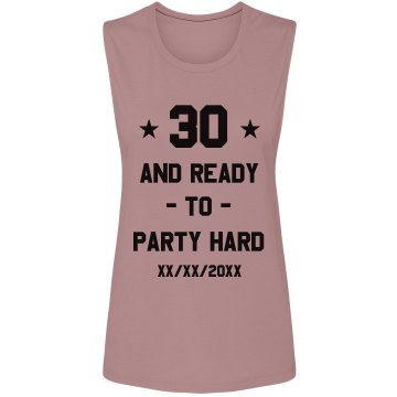 Dirty Thirty Misses Relaxed Fit Basic Gildan Ultra Cotton Tee