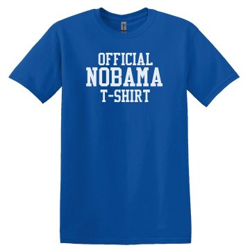 Official Nobama Shirt Unisex Gildan Heavy Cotton Crew Neck Tee