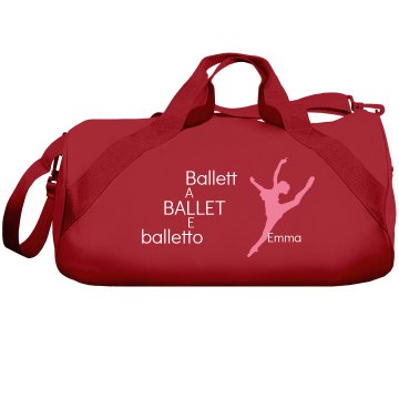 Ballet Liberty Bags Barrel Duffel Bag
