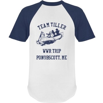 Rafting Trip Tee Unisex Anvil Ringer Tee
