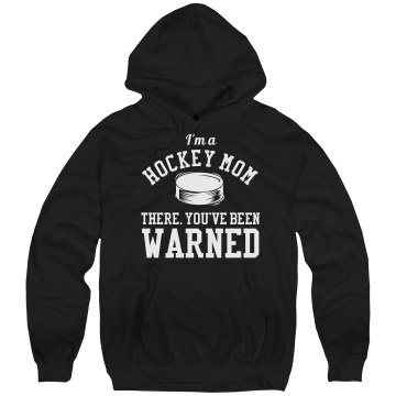 I'm a Hockey Mom Misses Relaxed Fit Basic Gildan Ultra Cotton Tee